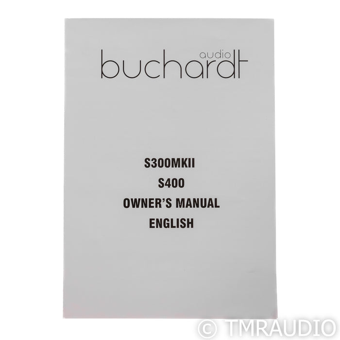 Buchardt Audio S400 Bookshelf Speakers; MkI Smoked Oak Pair