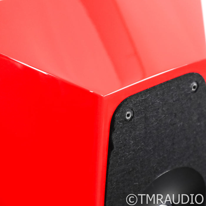 Rockport Technologies Cygnus Floorstanding Speakers; Red Pair