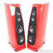 Rockport Technologies Cygnus Floorstanding Speakers; Red Pair