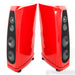 Rockport Technologies Cygnus Floorstanding Speakers; Red Pair