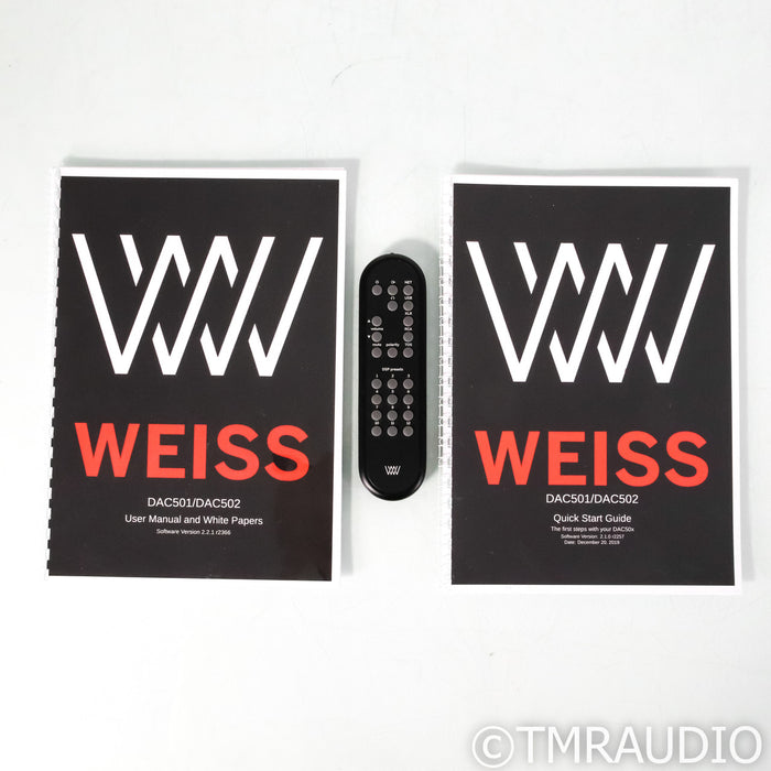 Weiss DAC501 Network Streaming DAC; D/A Converter