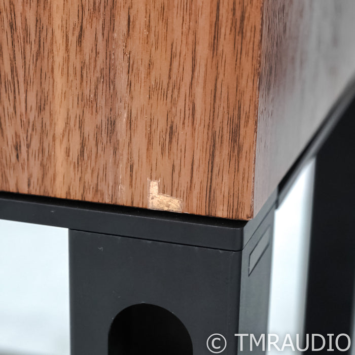 Wharfedale Dovedale 90th Anniversary Bookshelf Speakers; Walnut Pair with Stands