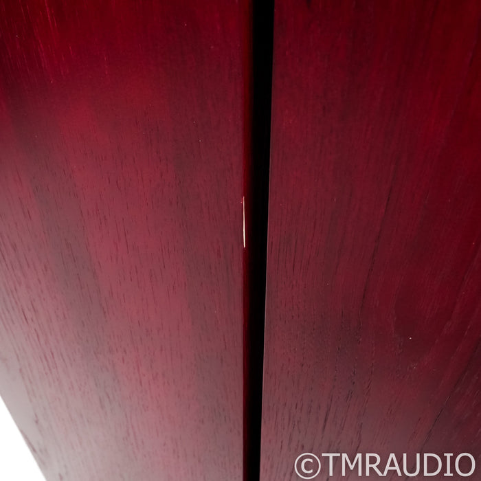 Zu Omen Dirty Weekend MkII Floorstanding Speakers; Ruby Red Pair, Upgraded Caps