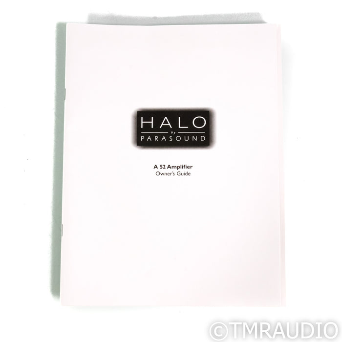 Parasound Halo A 52 5-Channel Power Amplifier