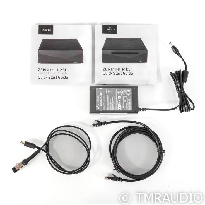 Innuos ZENmini S Mk3 Music Server & CD Ripper; 1TB SSD w/ LPSU Upgrade