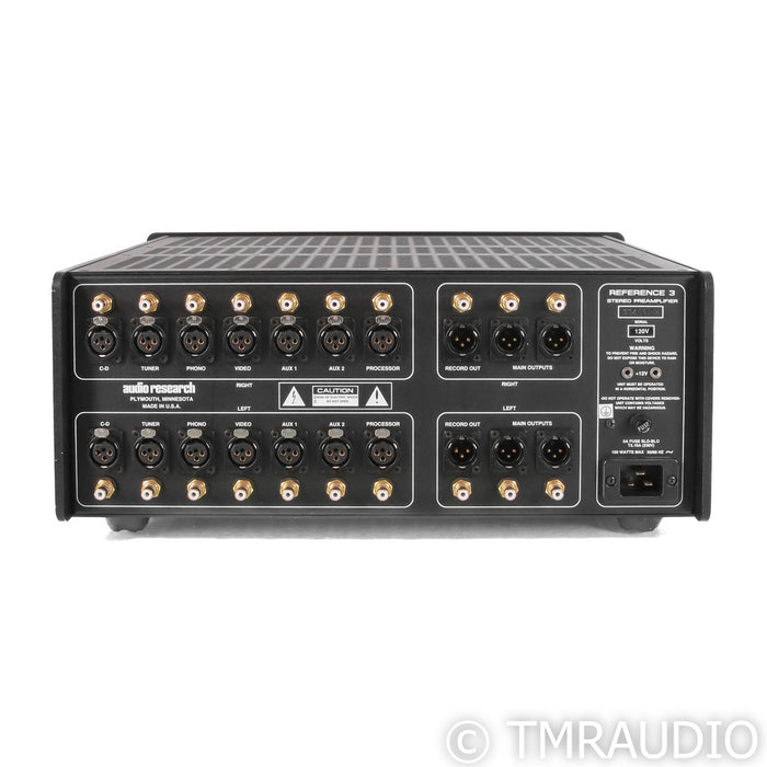 Audio Research Reference 3 Stereo Tube Preamplifier