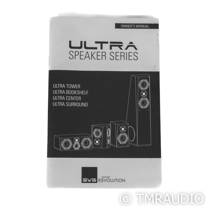 SVS Ultra Center Channel Speaker; Piano Gloss Black