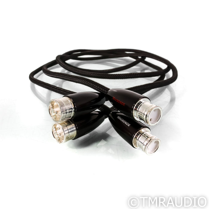AudioQuest Mackenzie XLR Cables; 1.5m Pair Interconnects
