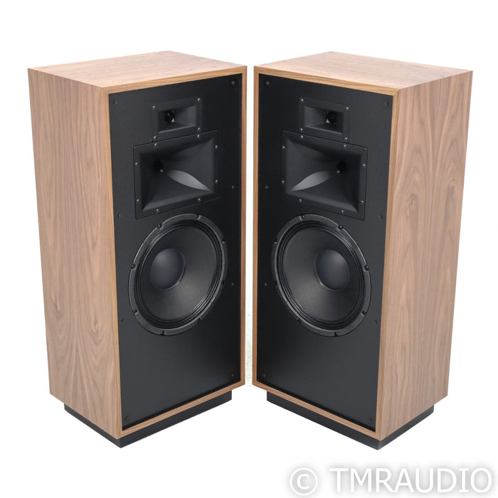 Klipsch Forte IV Floorstanding Speakers; American Walnut Pair