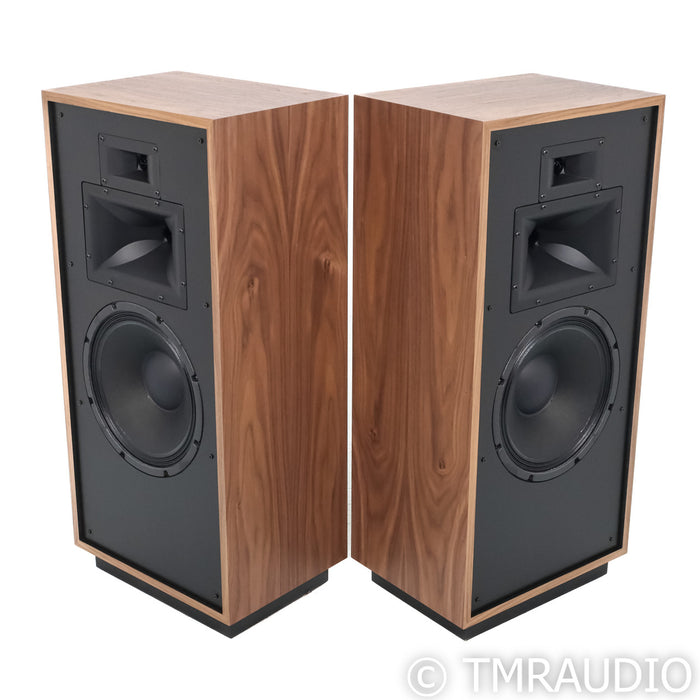 Klipsch Forte IV Floorstanding Speakers; American Walnut Pair