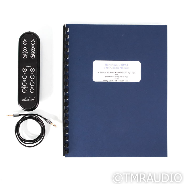 Benchmark HPA4 Headphone Amplifier