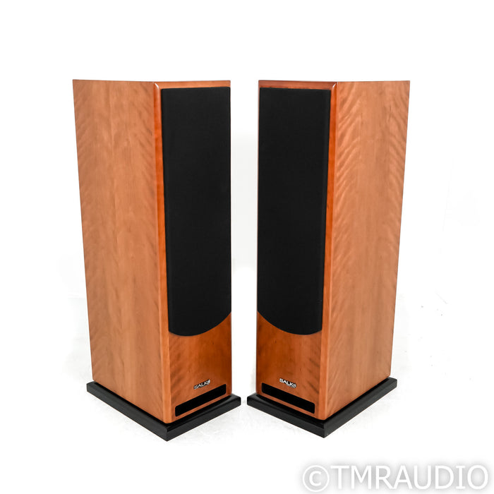 Salk Signature Sound Song3 Encore Floorstanding Speakers; Curly Cherry Pair