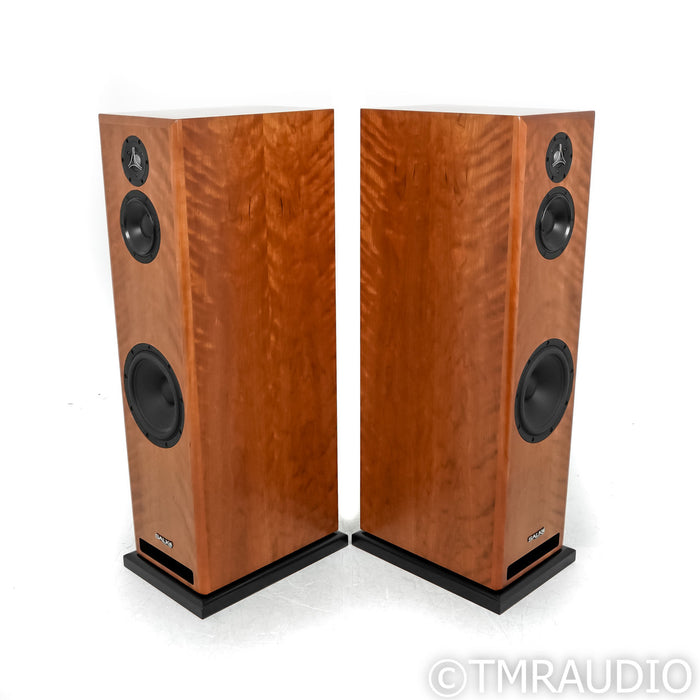 Salk Signature Sound Song3 Encore Floorstanding Speakers; Curly Cherry Pair