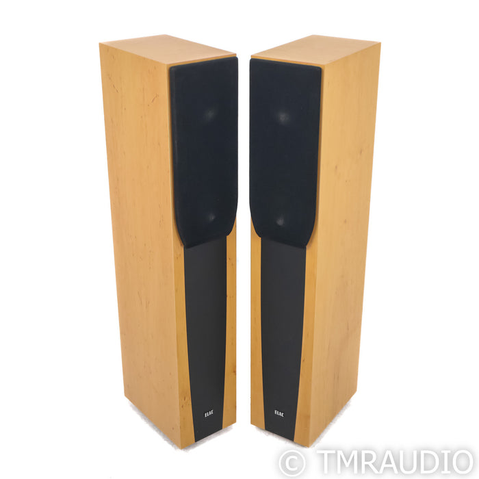 ELAC FS 207 Floorstanding Speakers; Oak Pair