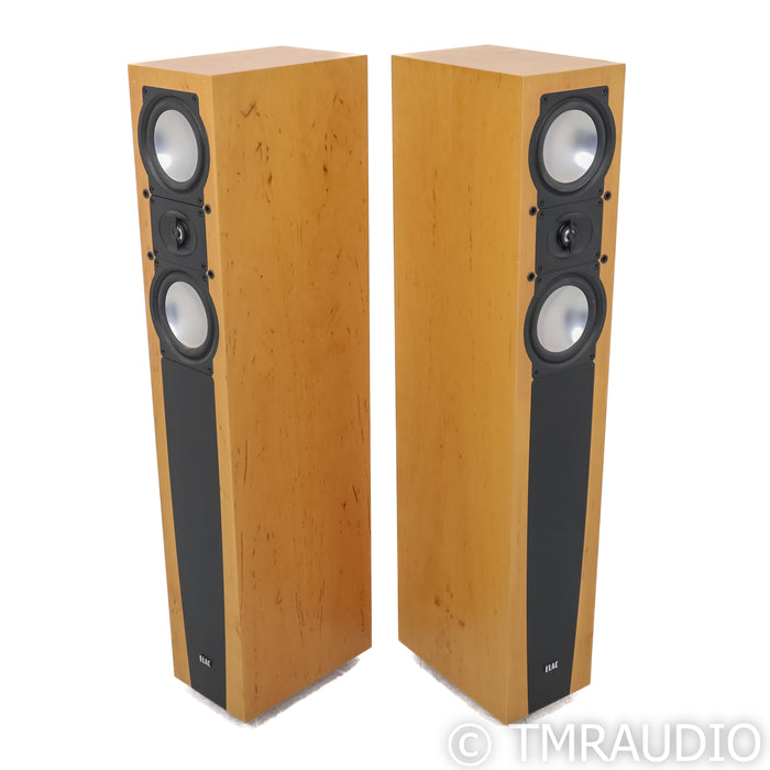 ELAC FS 207 Floorstanding Speakers; Oak Pair