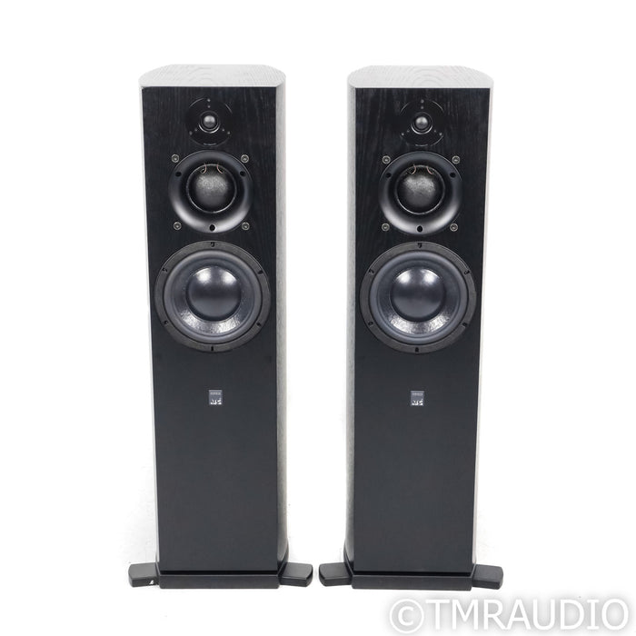 ATC SCM 40A Powered Floorstanding Speakers; Black Pair