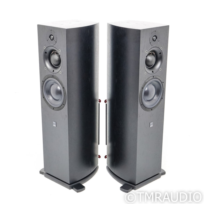 ATC SCM 40A Powered Floorstanding Speakers; Black Pair