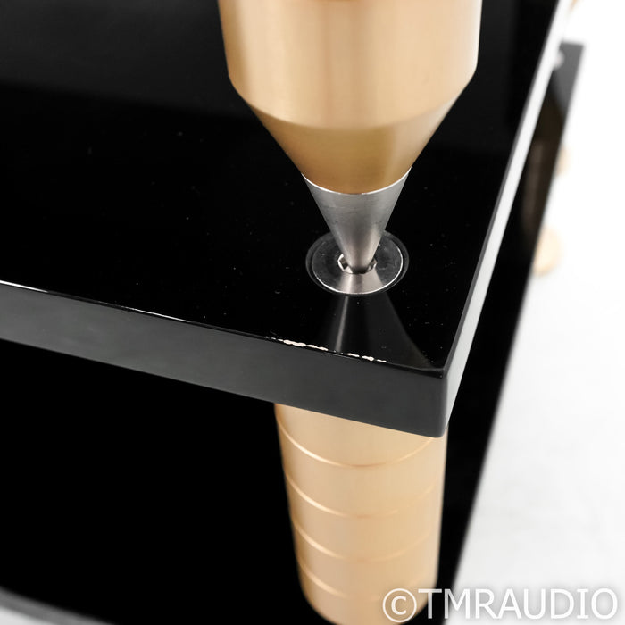 Custom Isolation Products Ultrasonic Quad Rack; 3 Shelf; Black