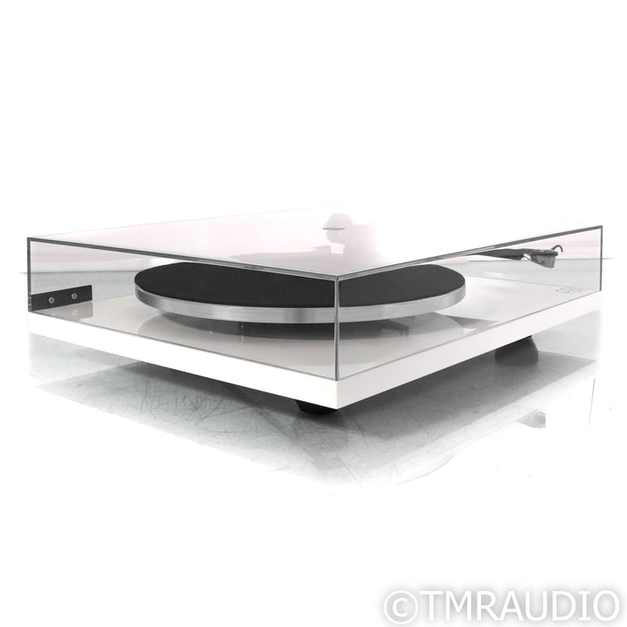 Rega Planar 3 Belt Drive Turntable; White, Rega Elys 2 MM Cartridge
