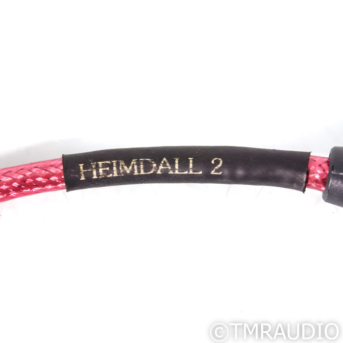 Nordost Heimdall 2 RCA Cables; 1m Pair Interconnects