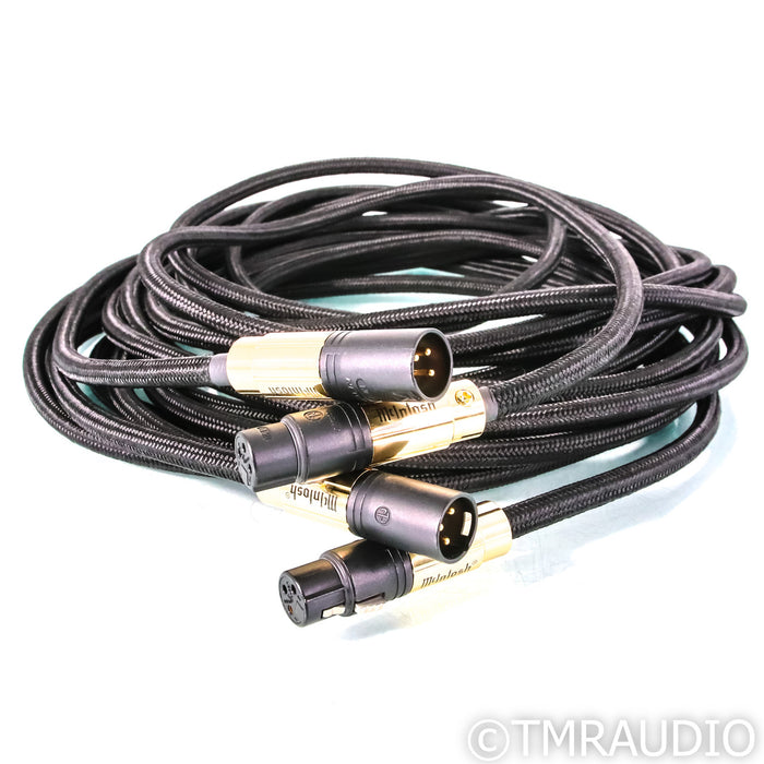 McIntosh CBA6M XLR Cables; 6m Pair Balanced Interconnects