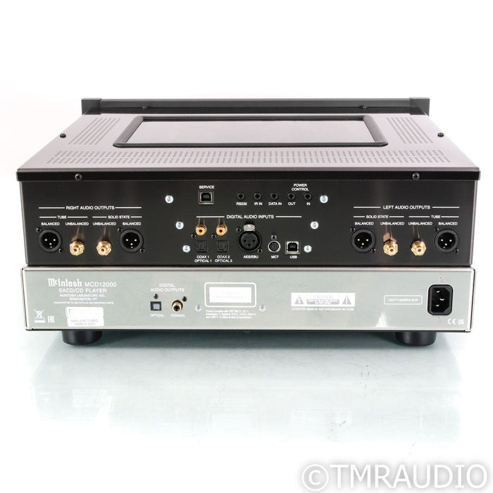 McIntosh MCD12000 Tube Hybrid CD & SACD Player