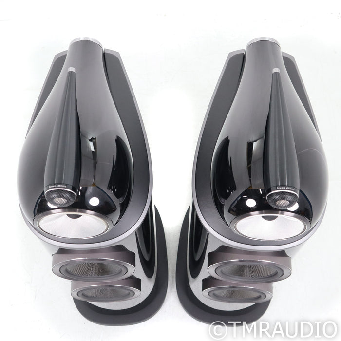 B&W 802 D4 Floorstanding Speakers; Gloss Black Pair