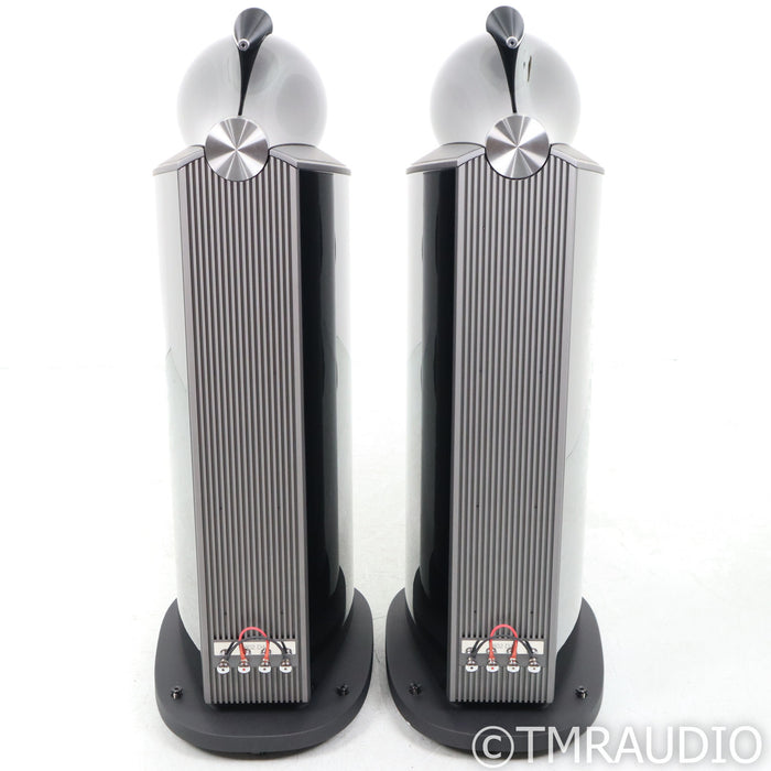 B&W 802 D4 Floorstanding Speakers; Gloss Black Pair