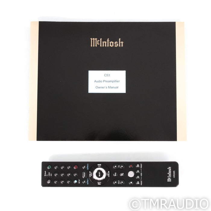 McIntosh C53 Stereo Preamplifier; MM & MC Phono