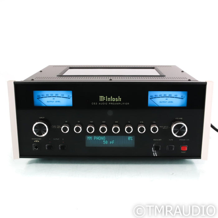 McIntosh C53 Stereo Preamplifier; MM & MC Phono