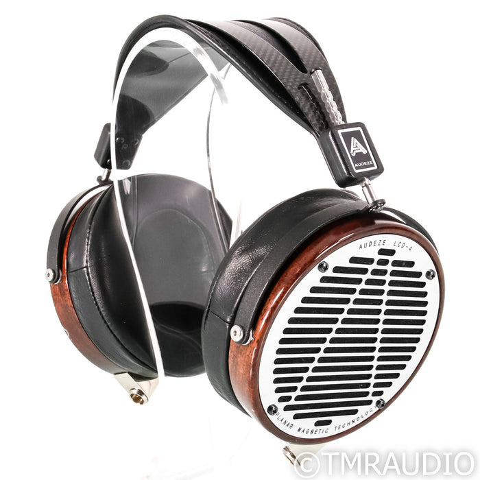Audeze LCD-4 Open Back Planar Magnetic Headphones (Upgraded Cable)