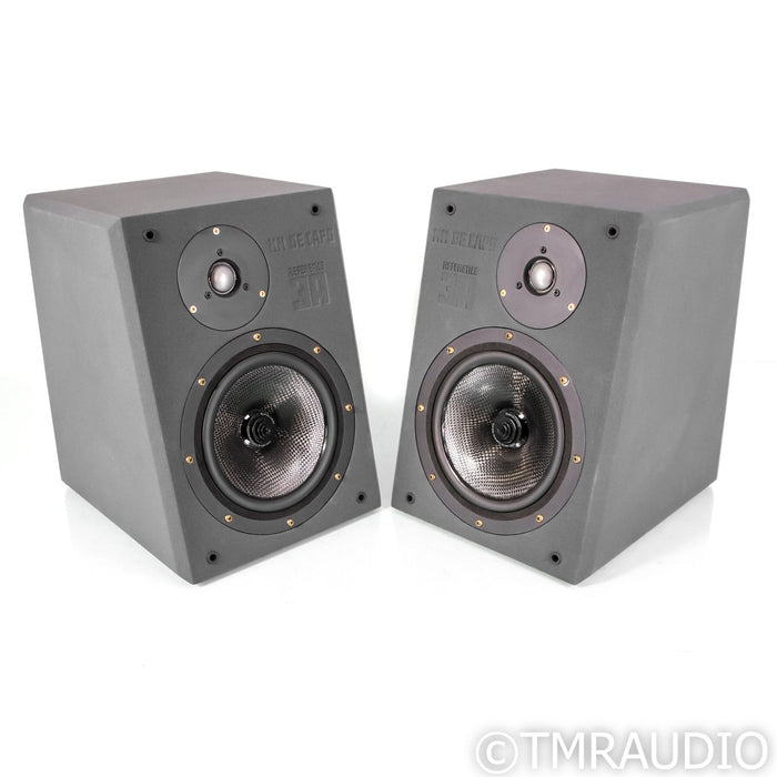 Reference 3A MM De Capo BE Bookshelf Speakers; Grey Suede Pair