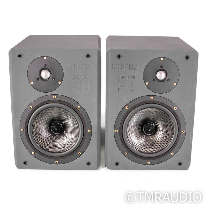 Reference 3A MM De Capo BE Bookshelf Speakers; Grey Suede Pair