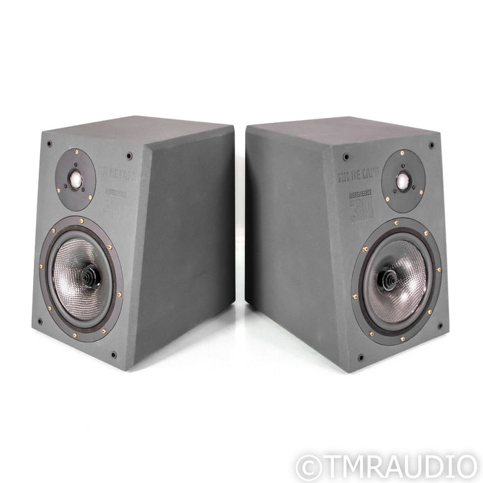 Reference 3A MM De Capo BE Bookshelf Speakers; Grey Suede Pair