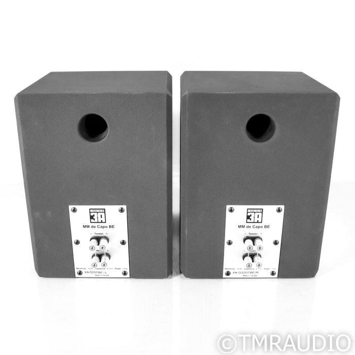 Reference 3A MM De Capo BE Bookshelf Speakers; Grey Suede Pair