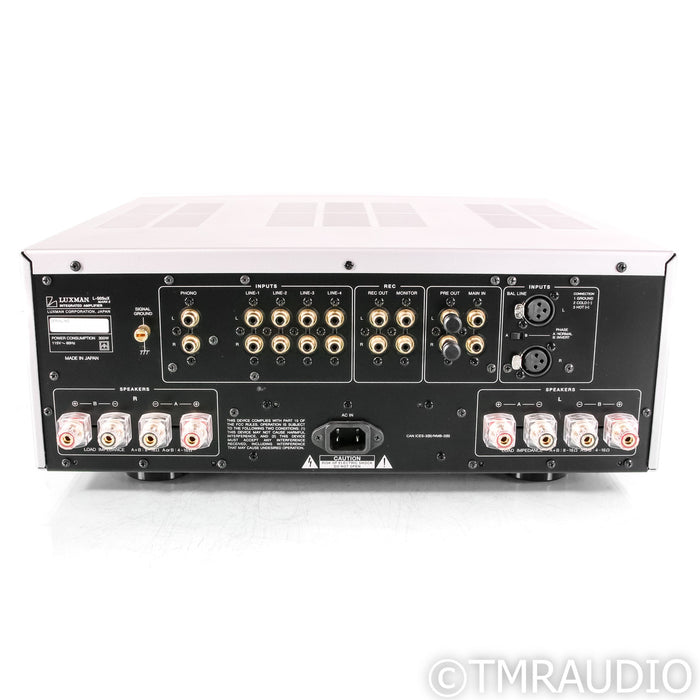 Luxman L-505uX MKII Stereo Integrated Amplifier; MM & MC Phono