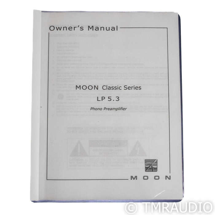 SimAudio Moon LP5.3 MM & MC Phono Preamplifier