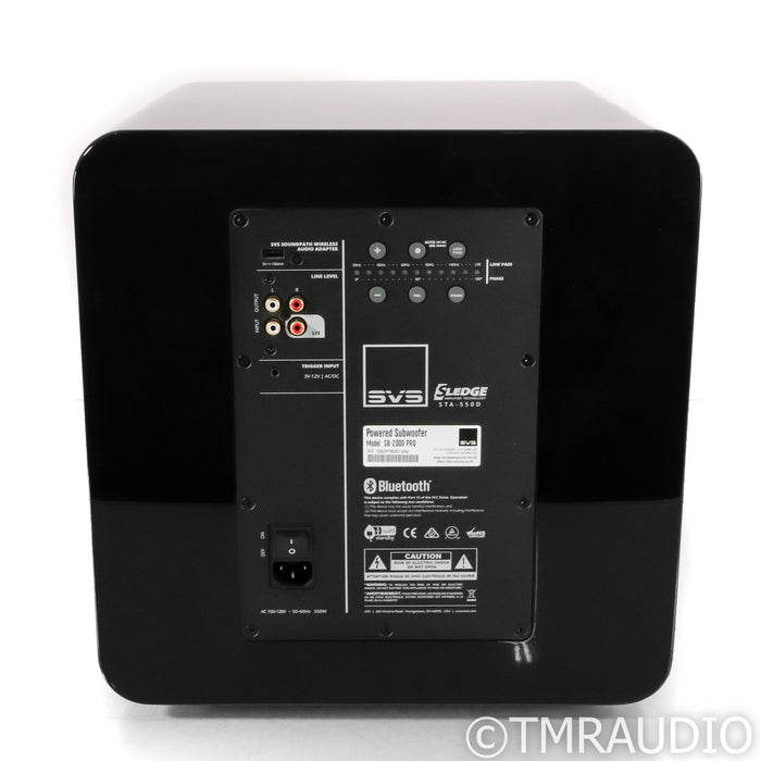 SVS SB-2000 PRO 12" Powered Subwoofer; Piano Gloss Black