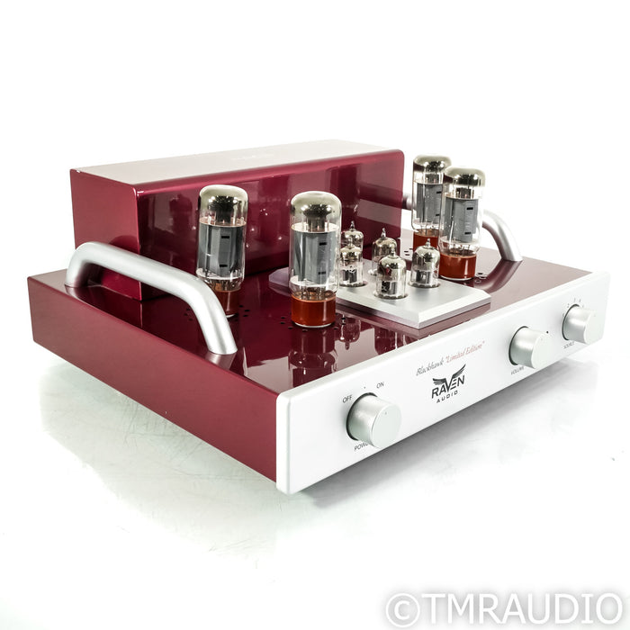Raven Audio Blackhawk LE Stereo Tube Integrated Amplifier;  Maroon Gloss
