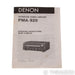 Denon PMA-920 Stereo Integrated Amplifier; MM & MC Phono