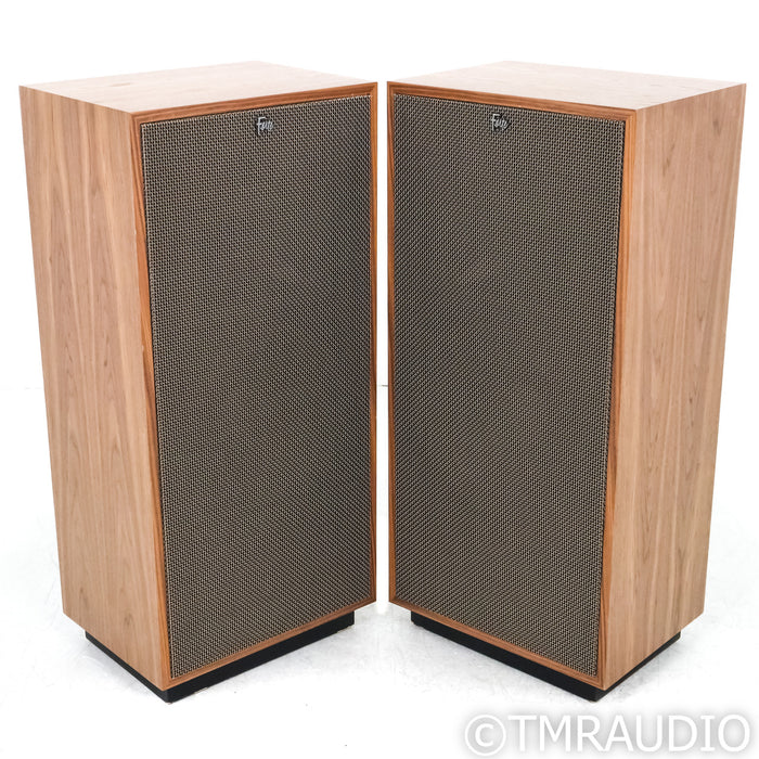 Klipsch Forte IV Floorstanding Speakers; American Walnut Pair