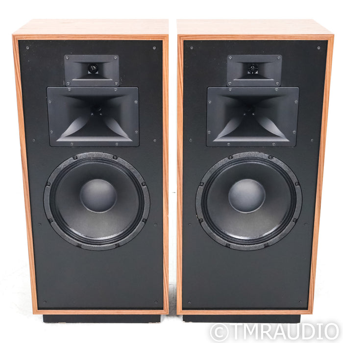 Klipsch Forte IV Floorstanding Speakers; American Walnut Pair