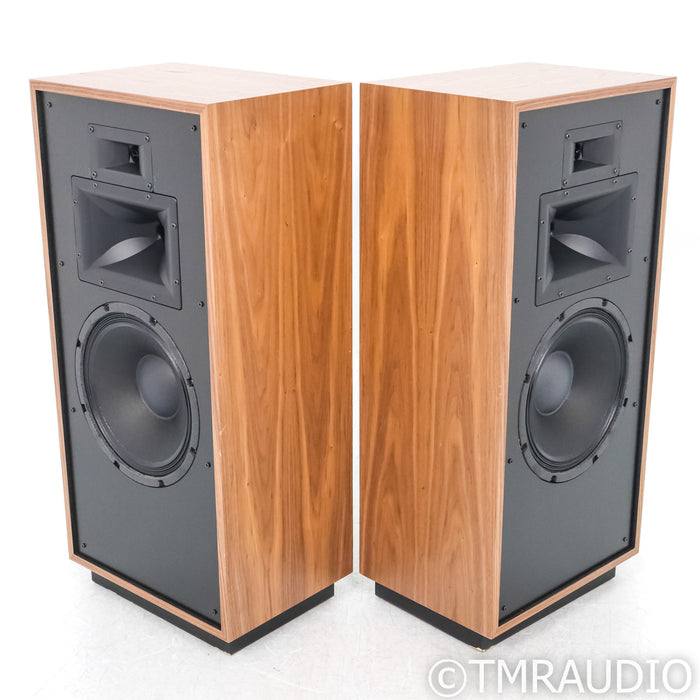 Klipsch Forte IV Floorstanding Speakers; American Walnut Pair