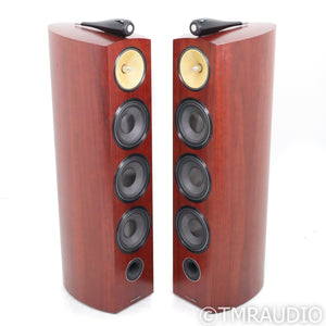 B&W 803 D2 Floorstanding Speakers; Rosenut Pair