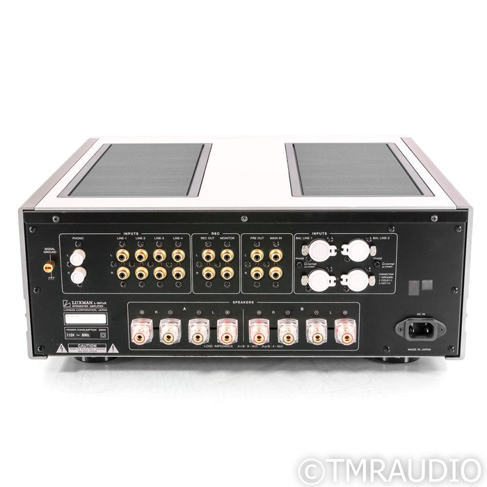 Luxman L-507uX Stereo Integrated Amplifier; MM & MC Phono