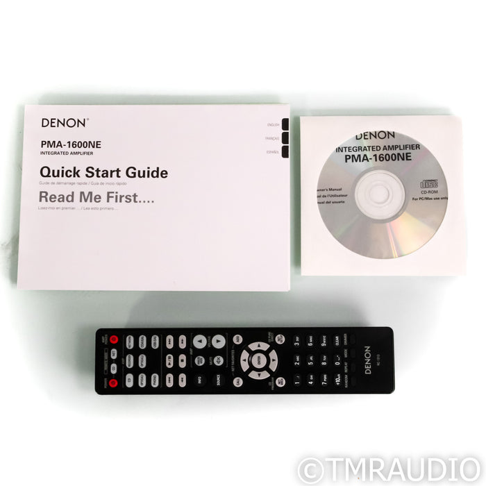 Denon PMA-1600NE Stereo Integrated Amplifier; MM & MC Phono