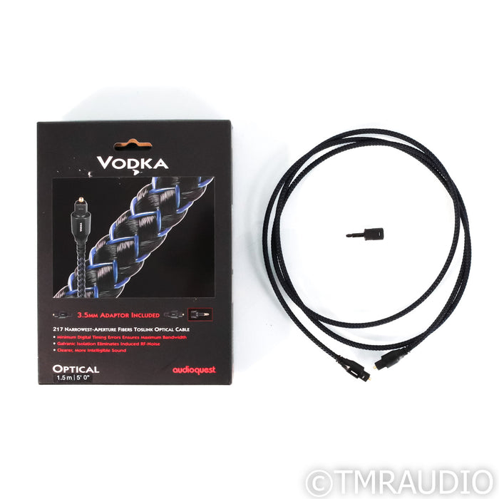 AudioQuest Vodka Optical Cable; 1.5m Single Digital Interconnect