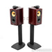 B&W Nautilus 805 Bookshelf Speakers; Cherry Pair with Stands