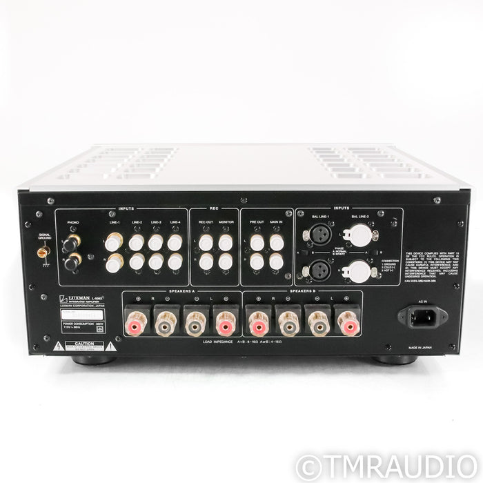 Luxman L-509X Stereo Integrated Amplifier; MM & MC Phono