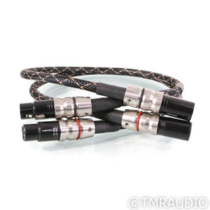 Audio Sensibility Statement SE XLR Cables; 0.7m Pair Balanced Interconnects